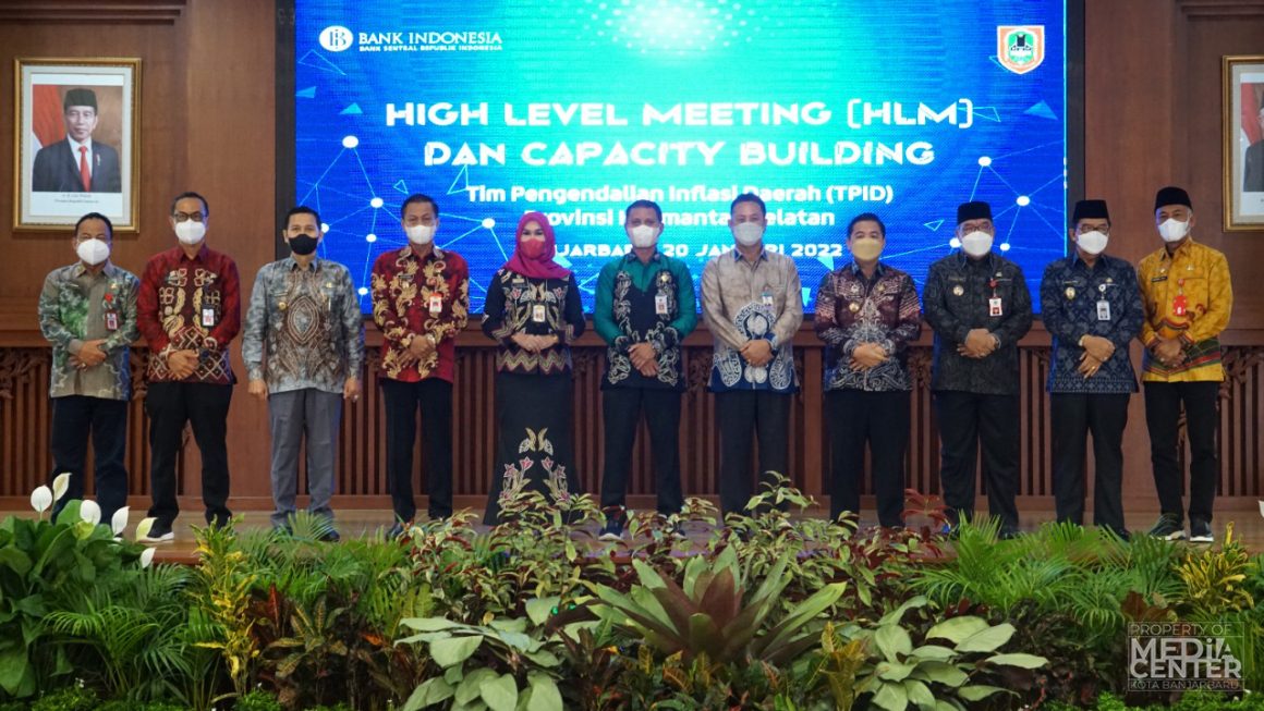Wakil Wali Kota Banjarbaru Hadiri High Level Meeting