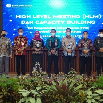 Wakil Wali Kota Banjarbaru Hadiri High Level Meeting