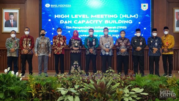 Wakil Wali Kota Banjarbaru Hadiri High Level Meeting