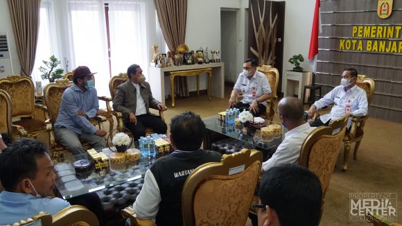 Wali Kota Banjarbaru Terima Audiensi PWI Prov. Kalsel