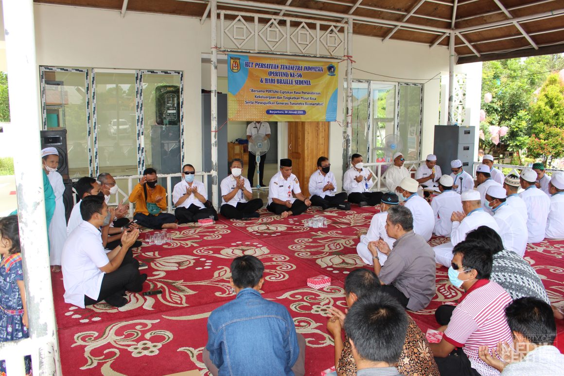 Momen HUT ke-56 Pertuni, Pemkot Banjarbaru Terus Fasilitasi Tunanetra Dunia dan Akhirat