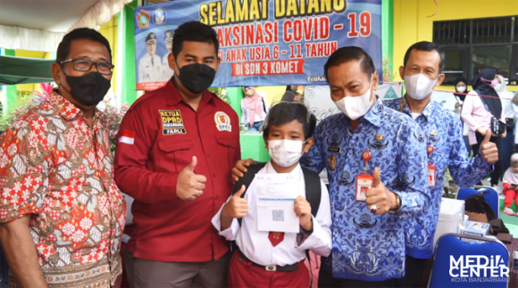 Wartono Optimis Vaksinasi Usia 6-11 Tahun Tercapai 90 Persen Di Akhir Januari 2022