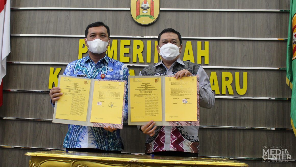 (Foto) MoU Aplikasi Retribusi Pasar