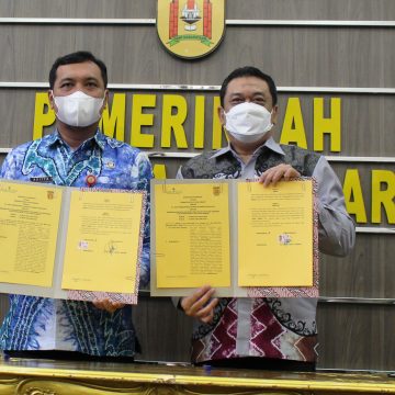 (Foto) MoU Aplikasi Retribusi Pasar