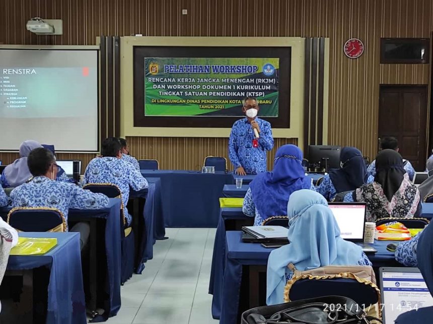 Workshop Penyusunan RKJM Tingkat SMP di Kota Banjarbaru