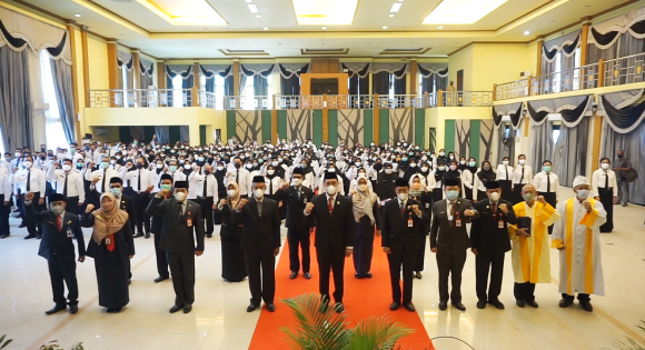 Sebanyak 259 Pejabat Fungsional Tertentu Dilantik Wali Kota Banjarbaru.
