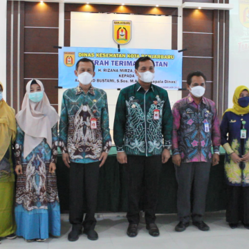 Bergantinya Kadinkes Banjarbaru, Wali Kota Inginkan Penanganan Covid-19 dan Vaksinasi Terus Begulir.