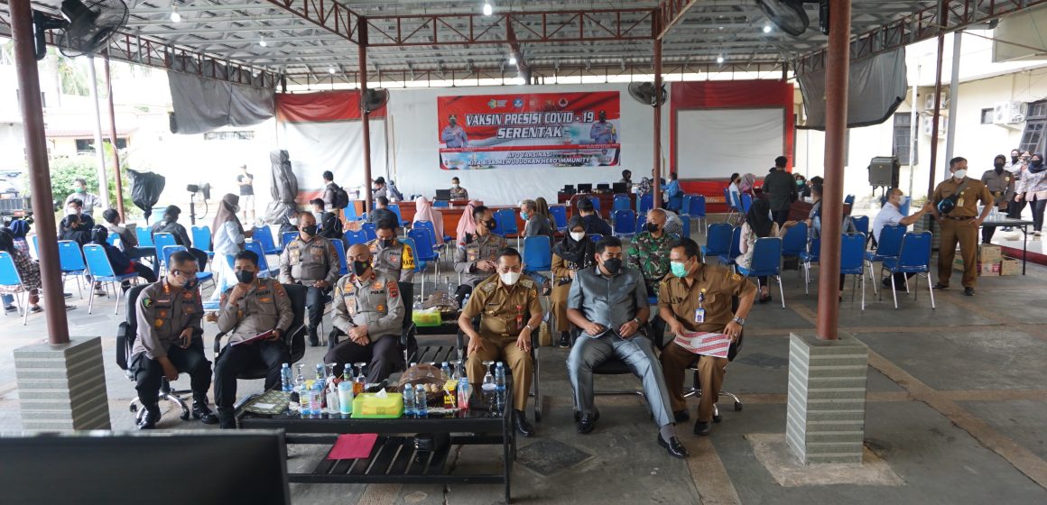 Kepolisian RI Gelar Vaksin Presisi Covid-19 Serentak