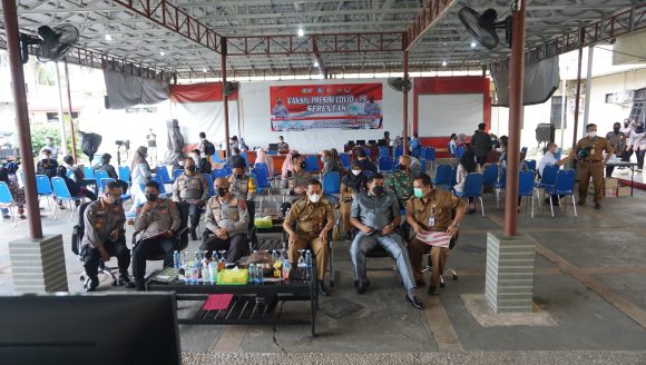 Kepolisian RI Gelar Vaksin Presisi Covid-19 Serentak