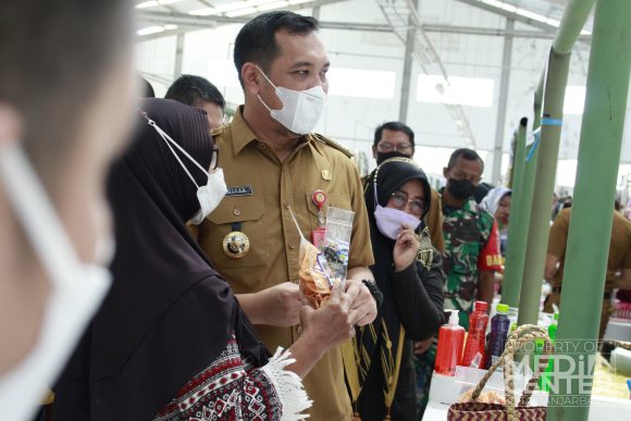 Wali Kota Re-Opening Pasar Laura