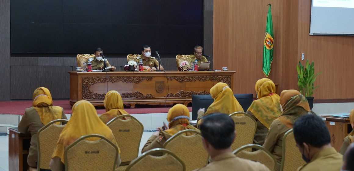 Banyak PR Yang Dibahas Dalam Rakor Pimpinan SKPD  