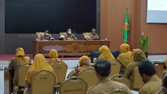 Banyak PR Yang Dibahas Dalam Rakor Pimpinan SKPD  
