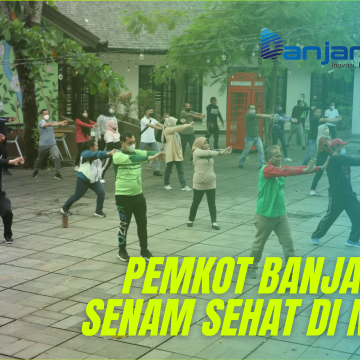 senam di mess l (Video) Meningkatkan Herd Immunity, Pemkot Banjarbaru Senam Sehat di Mess L