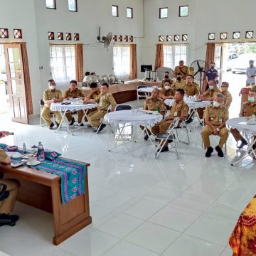Sinergi Camat dan Lurah untuk memberikan Pelayanan Terbaik