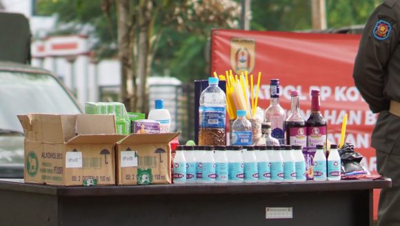 Barang Sitaan Dimusnahkan oleh Wali Kota Banjarbaru