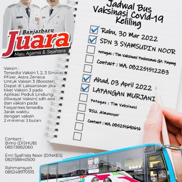 (Info Grafis) Jadwal Vaksin