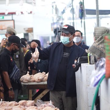 paman birin Ramadhan Tiba, Harga Barang di Pasar Bauntung Stabil