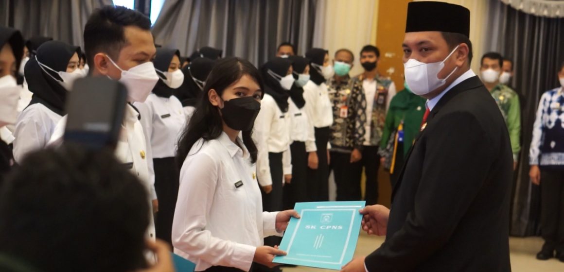 Terima SK, CPNS Pemko Banjarbaru Formasi Tahun 2021 sudah mulai Bekerja
