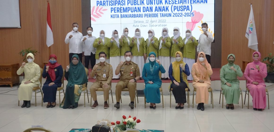 Wali Kota Lantik Pengurus Forum PUSPA