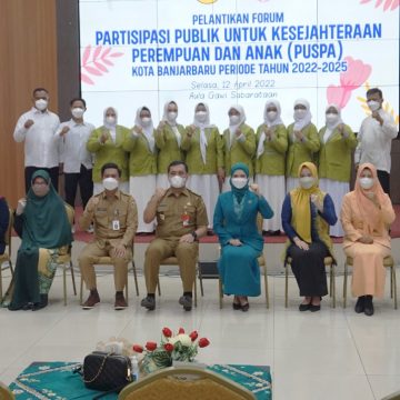 Wali Kota Lantik Pengurus Forum PUSPA