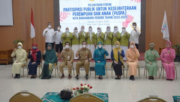 Wali Kota Lantik Pengurus Forum PUSPA