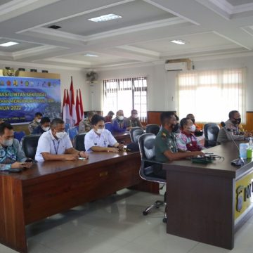 Polres Banjarbaru Hadiri Rakor Lintas Sektoral Jelang Idul Fitri 1443H