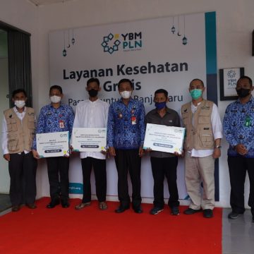 Di Pasar Bauntung Kini Ada Layanan Kesehatan Gratis