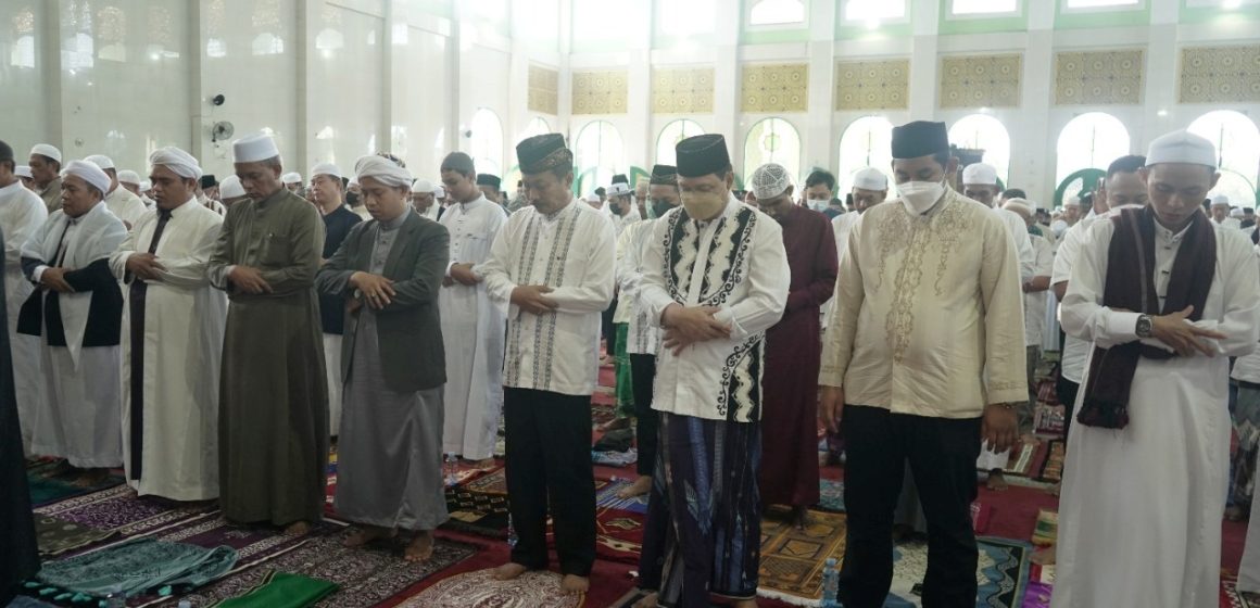 Sholat Ied di Masjid Agung Al Munawwarah Banjarbaru