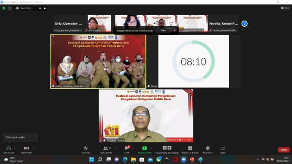 Keren, Pemkot Banjarbaru Masuk 6 Besar Pengelolaan Pengaduan Pelayanan Publik Kemenpan RB