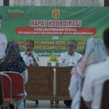 Dengan Home Care Masyarakat Banjarbaru Sehat Sabarataan.