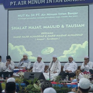 HUT ke-34 PDAM Intan Banjar Bersama Habib Najib Alhaddad