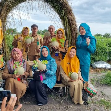 Kelurahan Syamsudin Noor Mendapat Respon Positif Dari Tim Verifikasi Lapangan.