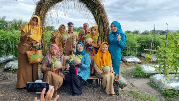 Kelurahan Syamsudin Noor Mendapat Respon Positif Dari Tim Verifikasi Lapangan.