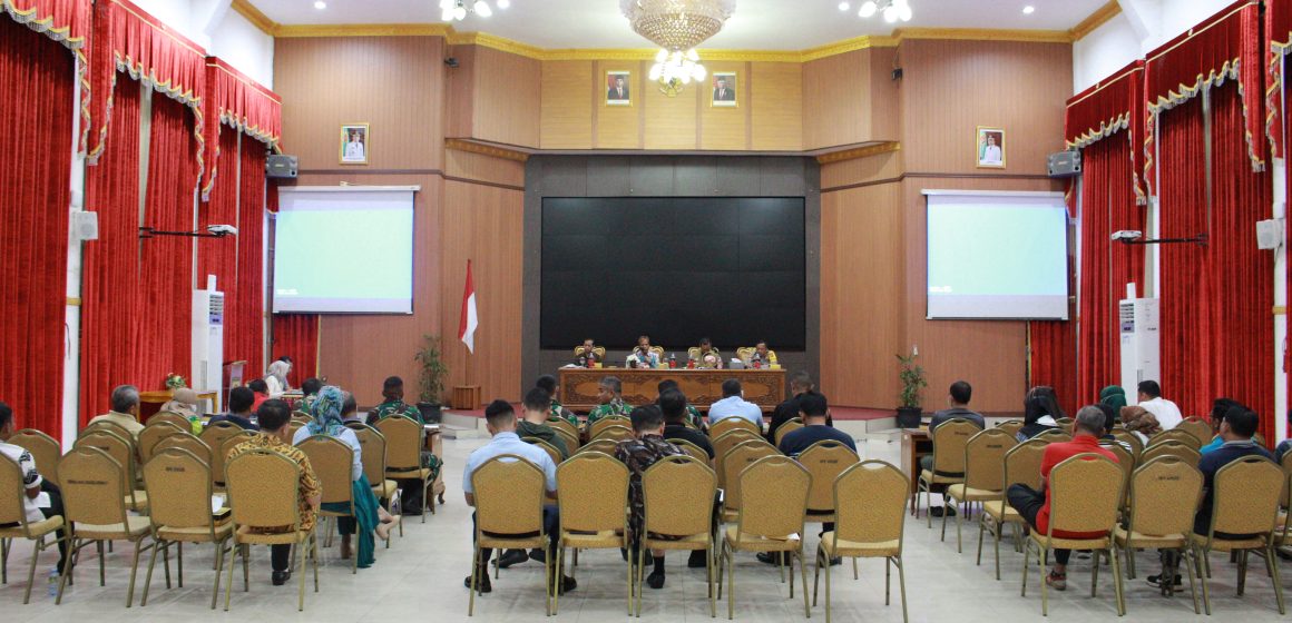 Persiapan Peringatan HUT RI ke-77 di Kota Banjarbaru