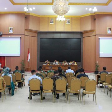 Persiapan Peringatan HUT RI ke-77 di Kota Banjarbaru