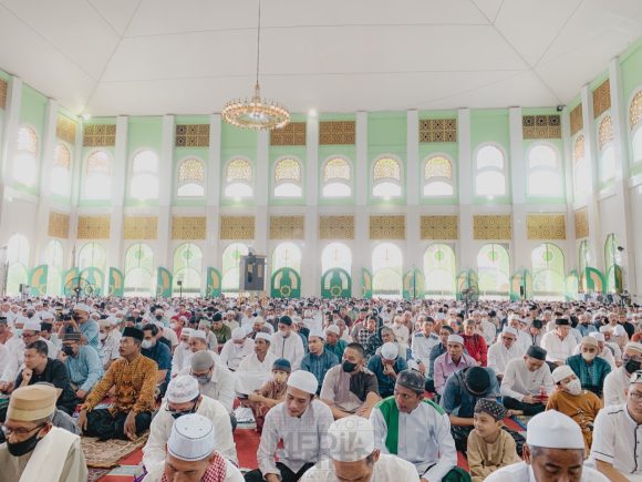 Takbir Idul Adha di Mesjid Agung Al-Munawwarah Banjarbaru