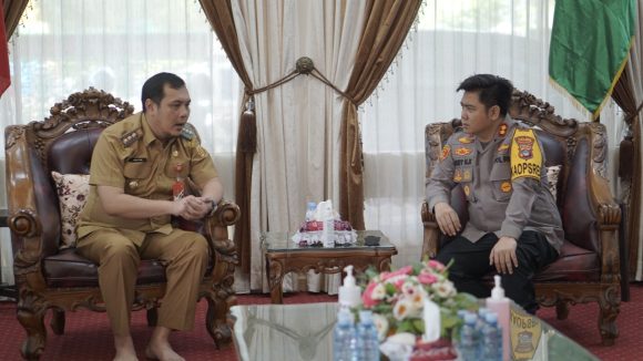 Tingkatkan Sinergi, Kapolres Banjarbaru Bersilaturahmi Ke Wali Kota Banjarbaru.