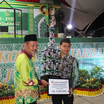 WhatsApp Image 2022-07-25 at 12.31.00 Kecamatan Cempaka Borong Piala Penghargaan MTQ XVIII Tingkat Kota Banjarbaru