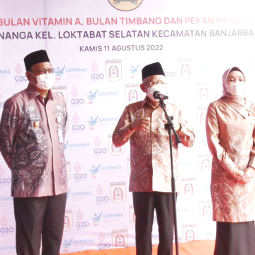 15 (Video) Wakil Presiden RI Ingin Pastikan Penanganan Stunting di Kota Banjarbaru