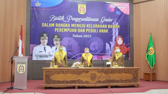 Pengarusutamaan Gender Melibatkan Unsur Kelurahan dan Masyarakat