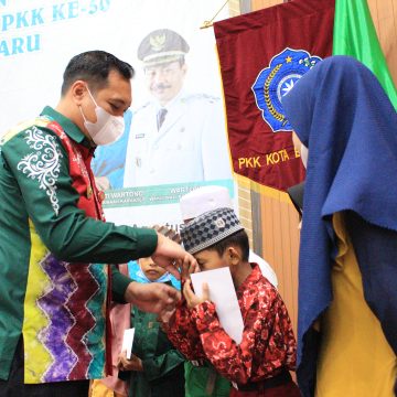 Peringati HKG PKK ke-50, Pemko Banjarbaru Santuni Anak Yatim