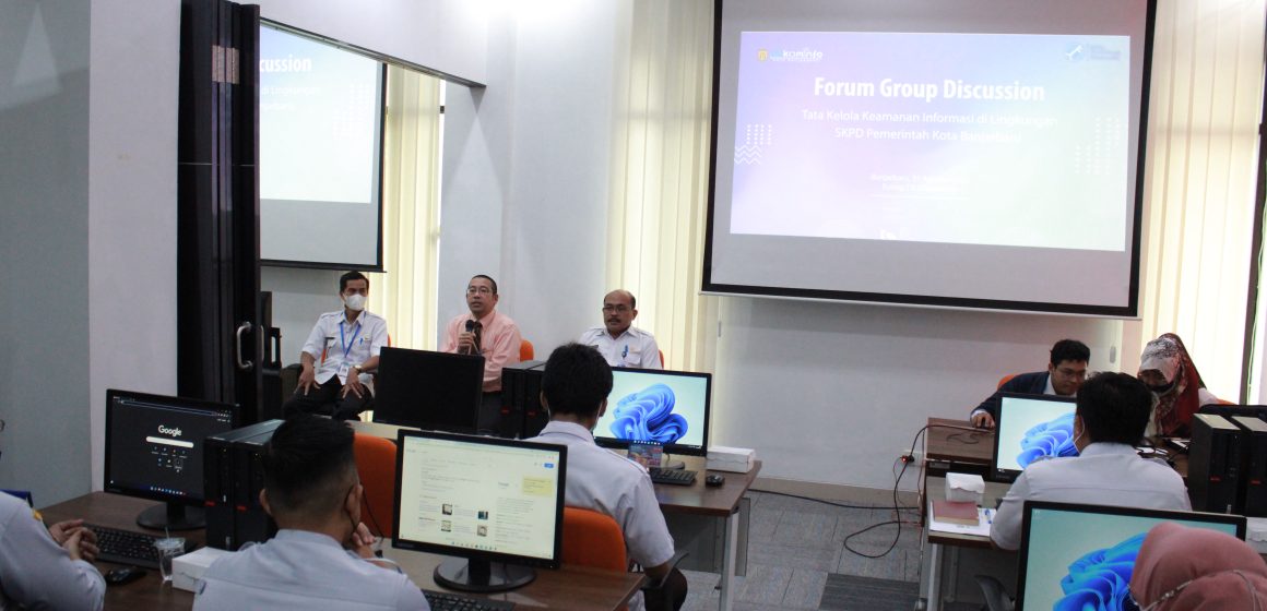 Diskominfo adakan FGD Tata Kelola Keamanan Informasi