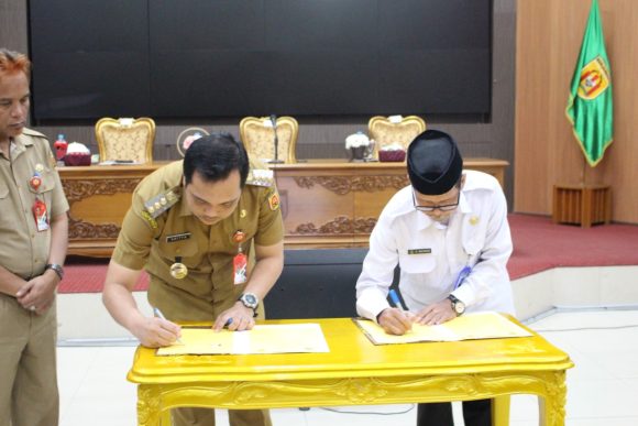 Pemko Banjarbaru Dan Kemenag Tandatangani Kesepakatan Bersama