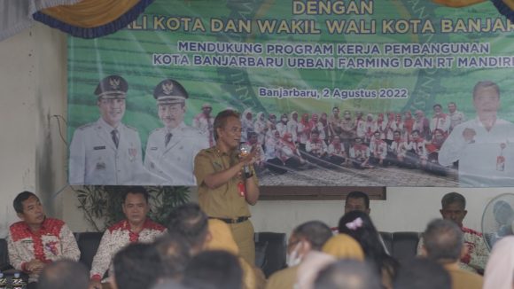 Sekda Kota Banjarbaru Optimis Program Urban Farming dan RT Mandiri Sukses