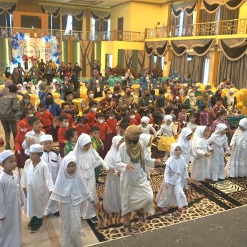 Acara Puncak Peringatan HAN 2022, Kota Banjarbaru Mendapat Gelar Kota Layak Anak.