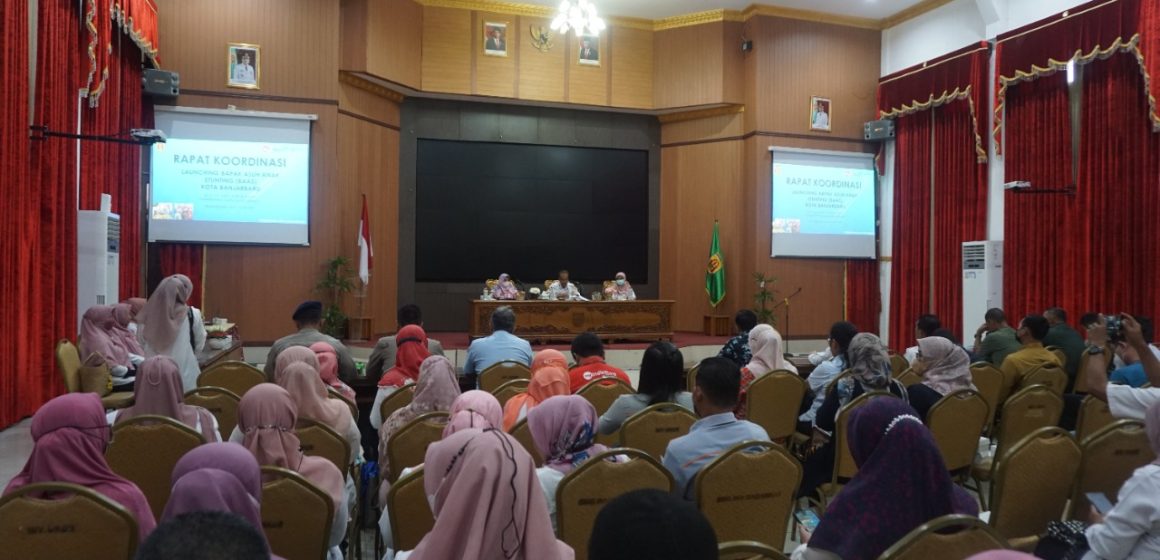 Pemkot Banjarbaru Terapkan Program Bapak Asuh Anak Stunting.