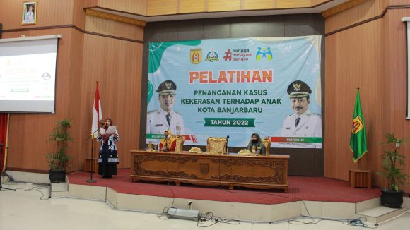Pemko Banjarbaru Selenggarakan Pelatihan Penanganan Kekerasan Anak