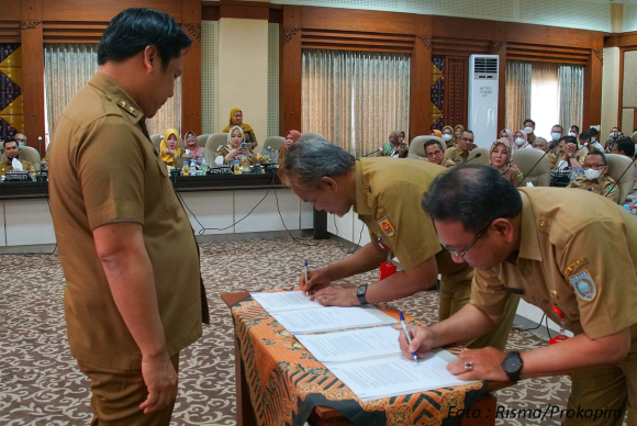 Evaluasi Penyelenggaraan Pemerintahan Daerah di Setujui Sekda se Kalsel