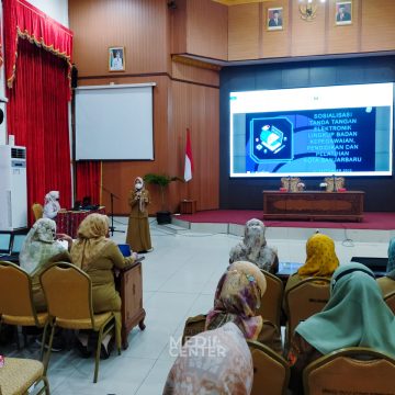 Diskominfo Sosialisasikan TTE ke BKPP Kota Banjarbaru