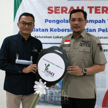 Pemkot & PT SMi Kerahkan Bantuan Sarana & Prasarana Pengelolaan Sampah Terpadu ke Pasar Bauntung Banjarbaru